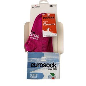 Eurosock Winter Sports Superlite JR Ski Socks XS Size 1-3 NWT